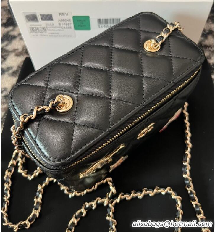 Reasonable Price Chanel CLUTCH WITH CHAIN AP3044 Black