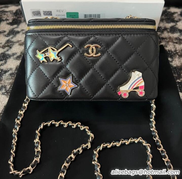 Reasonable Price Chanel CLUTCH WITH CHAIN AP3044 Black