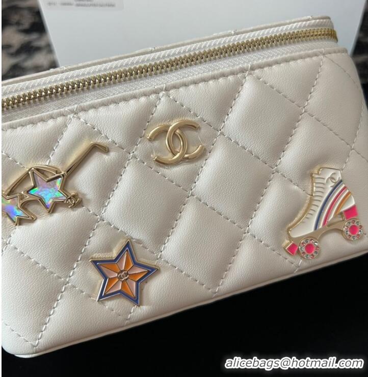 Popular Style Chanel CLUTCH WITH CHAIN AP3044 White