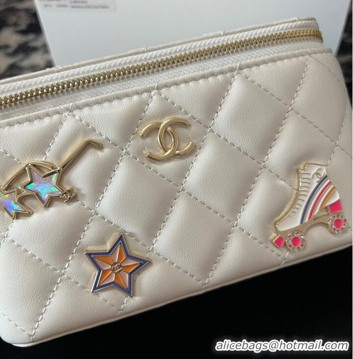 Popular Style Chanel CLUTCH WITH CHAIN AP3044 White