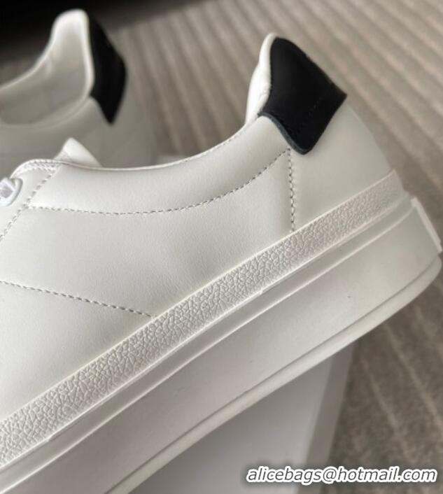 Cheap Price Givenchy City Sport Sneakers in Leather with Logo Tab White/Black 401047