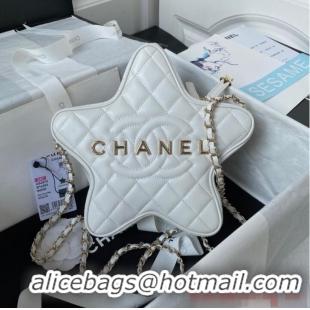 Buy Inexpensive CHANEL STAR HANDBAG AS4579 white