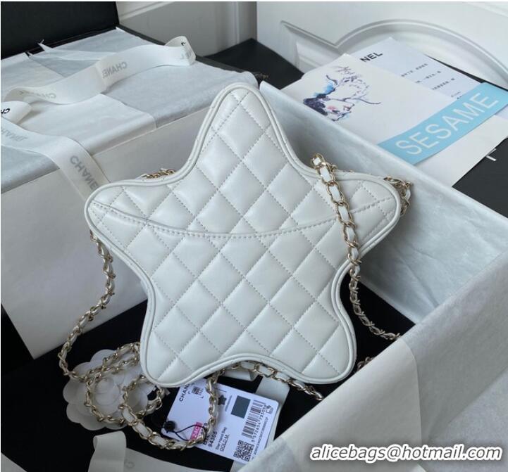 Buy Inexpensive CHANEL STAR HANDBAG AS4579 white