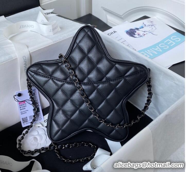 Buy Promotional CHANEL STAR HANDBAG AS4579 & Guns-Tone Metal black