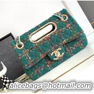 Top Quality Chanel CLASSIC HANDBAG AS4221 Green