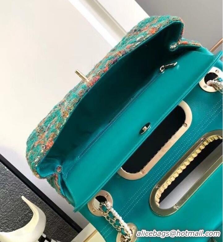 Top Quality Chanel CLASSIC HANDBAG AS4221 Green