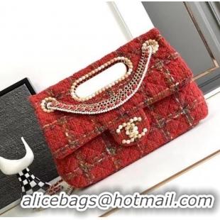 Super Quality Chanel CLASSIC HANDBAG AS4221 Red