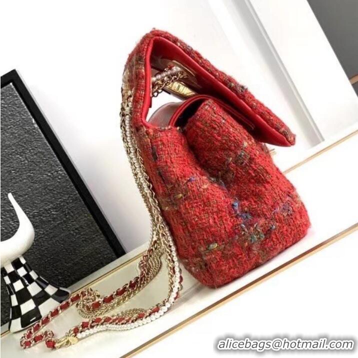 Super Quality Chanel CLASSIC HANDBAG AS4221 Red