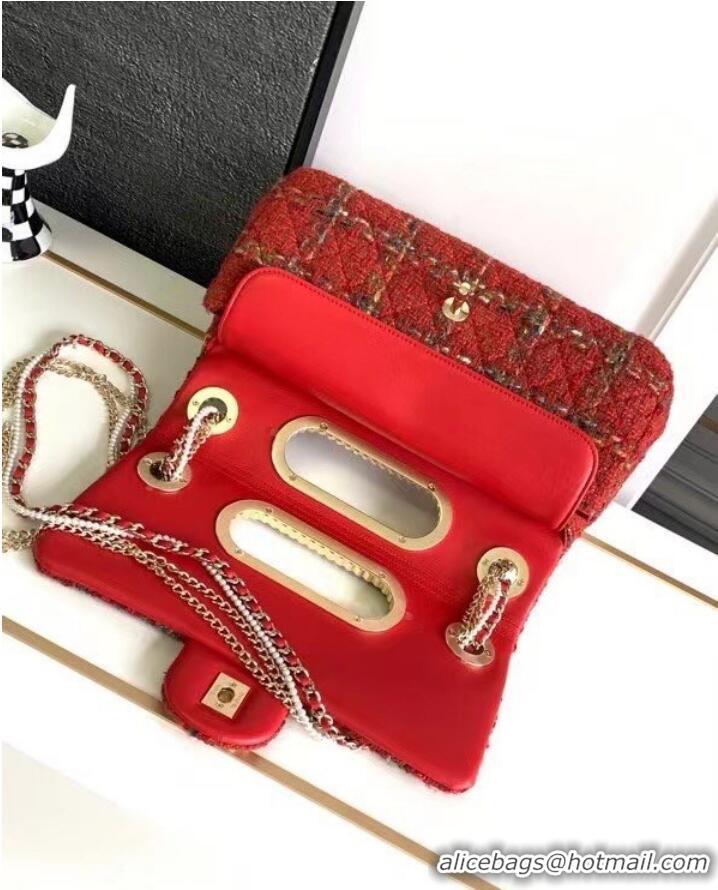 Super Quality Chanel CLASSIC HANDBAG AS4221 Red