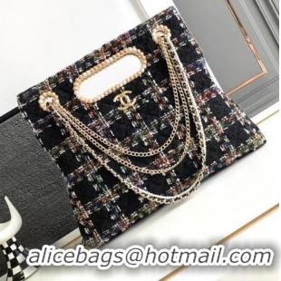 Well Crafted Chanel CLASSIC HANDBAG AS4222 Black