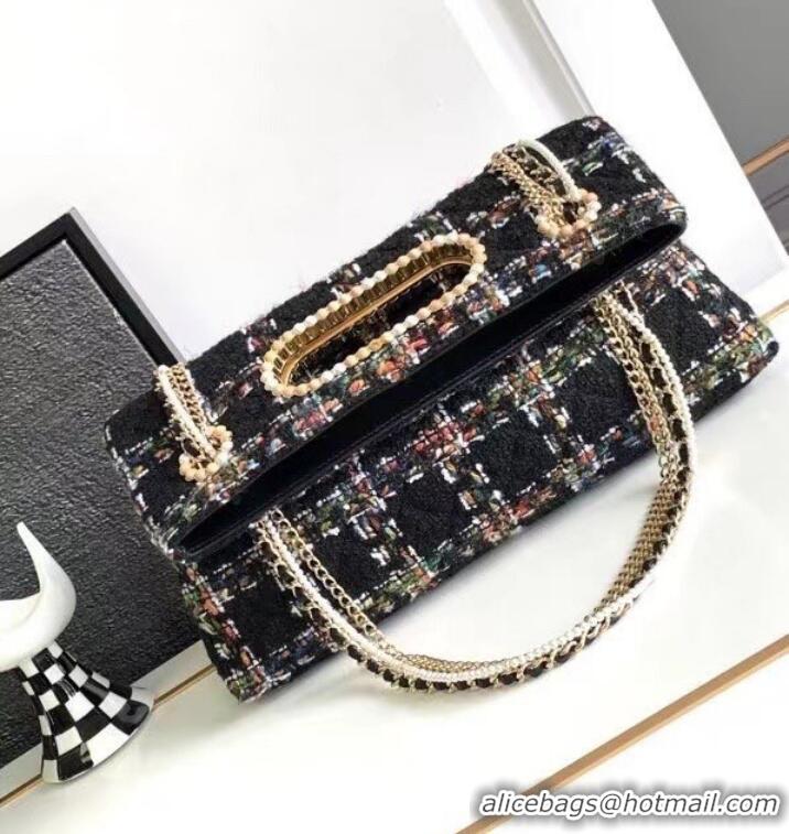 Well Crafted Chanel CLASSIC HANDBAG AS4222 Black