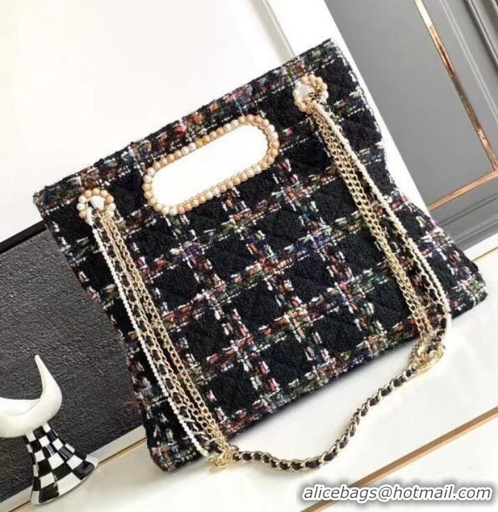 Well Crafted Chanel CLASSIC HANDBAG AS4222 Black