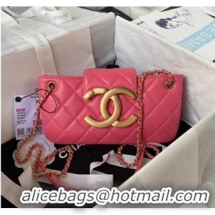 Famous Brand Chanel BAGUETTE BAG AS4611 Fuchsia