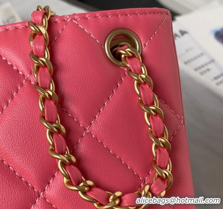 Famous Brand Chanel BAGUETTE BAG AS4611 Fuchsia