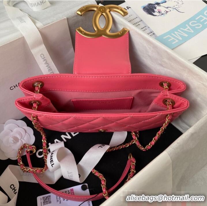 Famous Brand Chanel BAGUETTE BAG AS4611 Fuchsia