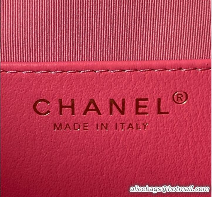 Famous Brand Chanel BAGUETTE BAG AS4611 Fuchsia