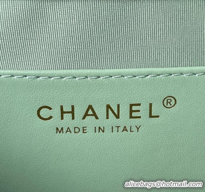 Low Cost Chanel BAGUETTE BAG AS4611 Green