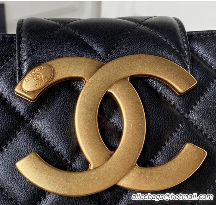 Top Grade Chanel BAGUETTE BAG AS4611 Black