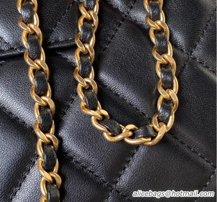 Top Grade Chanel BAGUETTE BAG AS4611 Black