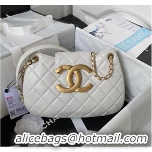 Buy Cheapest Chanel MESSENGER BAG AS4610 White