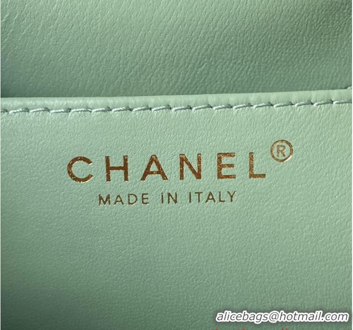 Most Popular Chanel MESSENGER BAG AS4610 Green