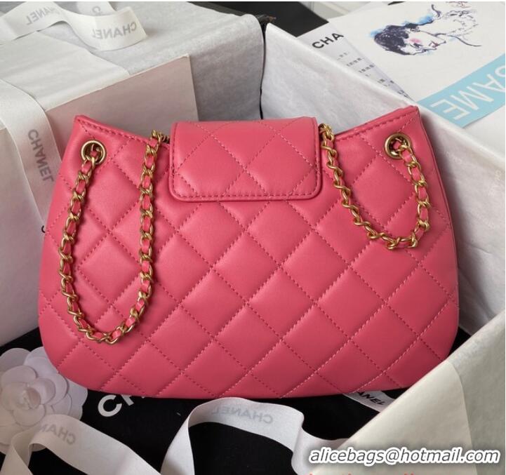 Best Grade Chanel MESSENGER BAG AS4610 Fuchsia