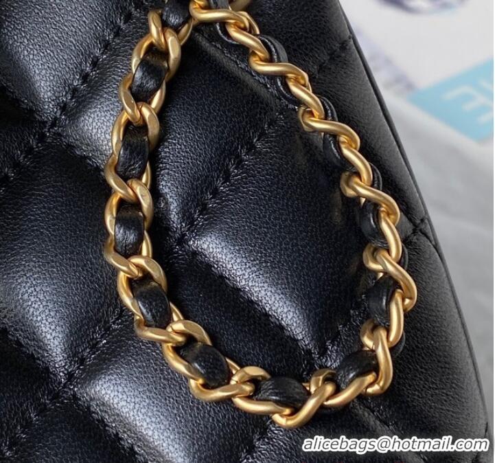 Super Quality Chanel MESSENGER BAG AS4610 Black