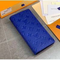 Super Quality Louis Vuitton Brazza Wallet M62900 Blue