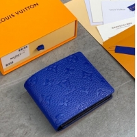 Famous Brand Louis Vuitton Multiple Wallet M82562 Blue