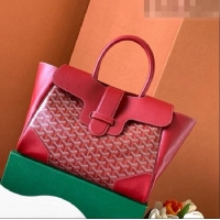 Reasonable Price Goyard Saigon Tote Bag GY11011 Red