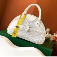 Pretty Style Goyard Vintage Bowling Bag Small GY8822 White