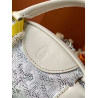 Pretty Style Goyard Vintage Bowling Bag Small GY8822 White