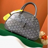 Promotional Goyard Vintage Bowling Bag Small GY8822 Dark Grey