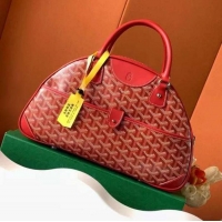 Top Quality Goyard Vintage Bowling Bag Large GY8824 Red