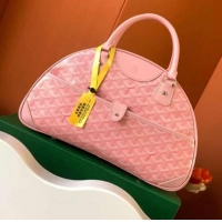 Pretty Style Goyard Vintage Bowling Bag Large GY8824 Pink