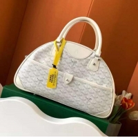 Top Grade Goyard Vintage Bowling Bag Large GY8824 White