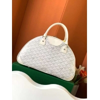 Top Grade Goyard Vintage Bowling Bag Large GY8824 White