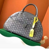 Market Sells Goyard Vintage Bowling Bag Large GY8824 Dark Grey