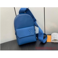 Shop Discount Louis Vuitton Pilot Slingbag M23765 blue