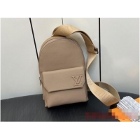 Top Grade Louis Vuitton Pilot Slingbag M23765 Sable Beige