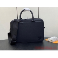 Famous Brand Louis Vuitton Pilot Briefcase M23778 Black