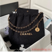 Traditional Specials CHANEL 22 HANDBAG AS3260 Black