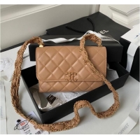 Super Quality Chanel SMALL FLAP BAG AS3572 Apricot