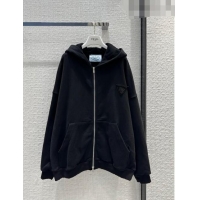 Good Taste Prada Cotton Jacket P102622 Black 2023