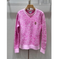 ​Luxury Cheap Chanel Wool Sweater CH102629 Pink 2023