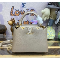 Top Design Louis Vuitton CAPUCINES BB N93164 Gray