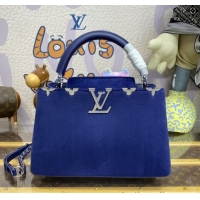 Super Quality Louis Vuitton Velvet MM N93419 Midnight Blue