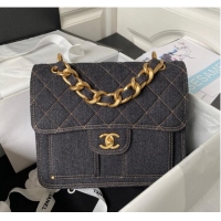 Promotional CHANEL Backpack Denim AP4031 Royal Blue