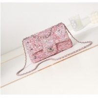 Well Crafted Chanel SMALL FLAP BAG AS3965 Pink