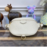 Trendy Design Louis Vuitton Monogram Canvas Original Leather Beltbag M55426 White